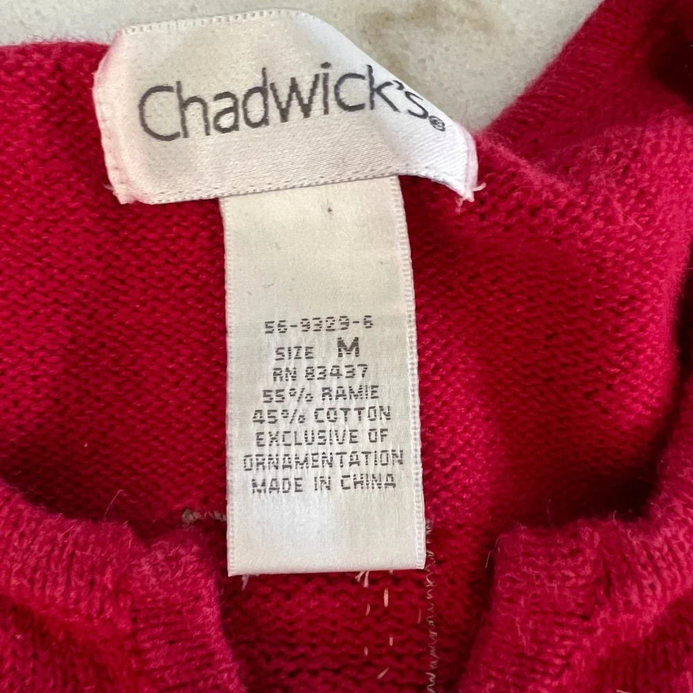 Chadwicks red knit