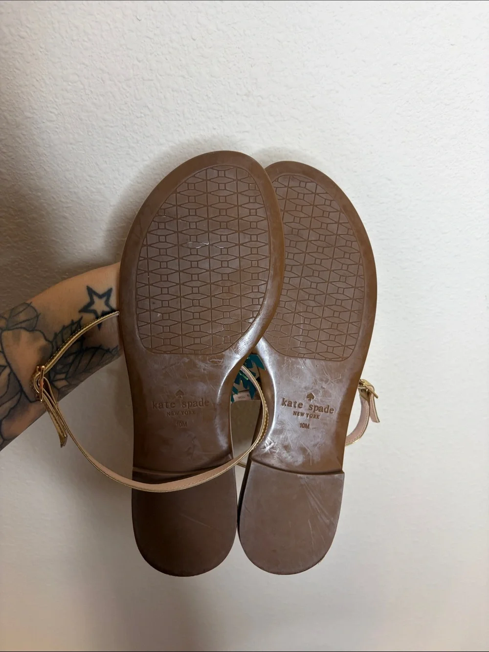 Kate Spade | Women’s Solana Palm Tree Sandals Size 10