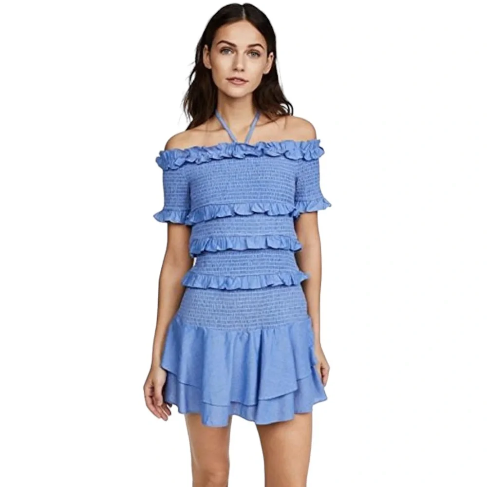 Red Carter off shoulders