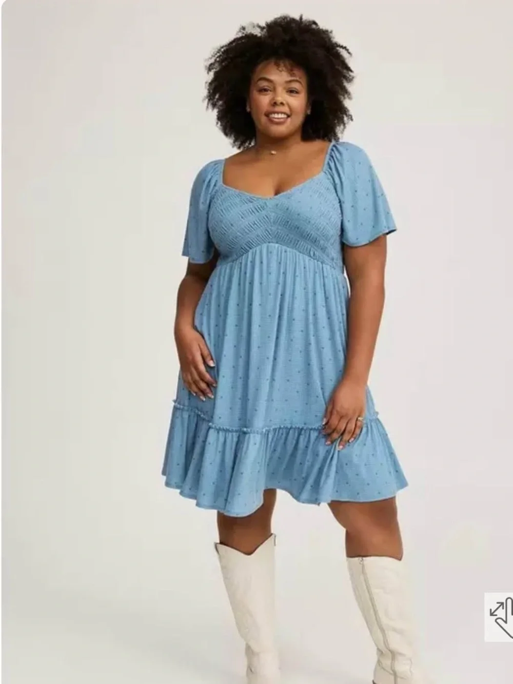 torrid hem lightweight flutter