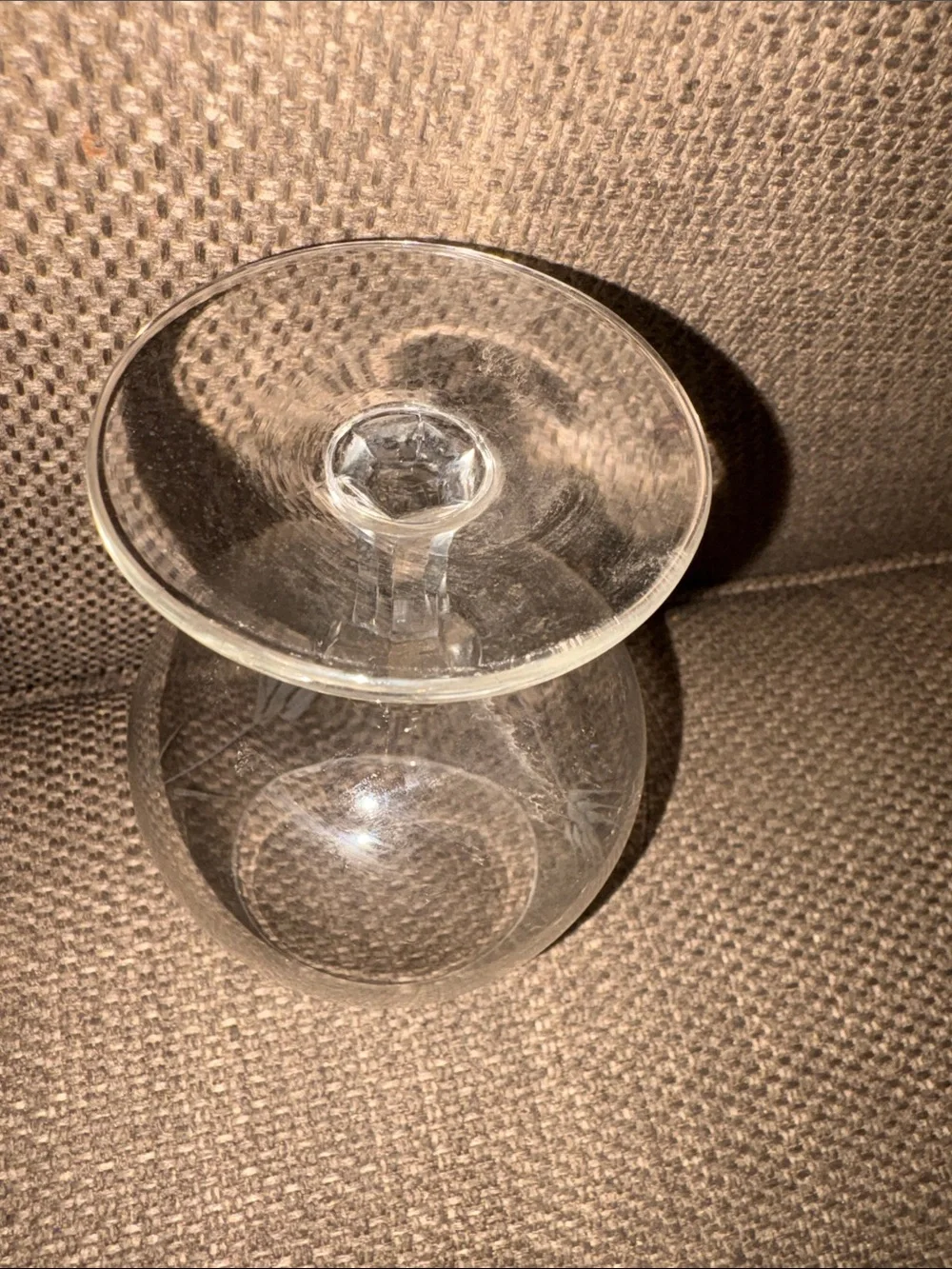 Vintage elegant clear