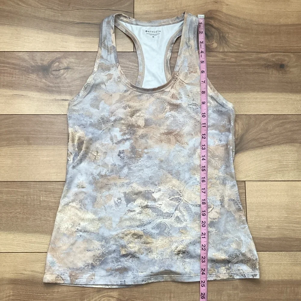 Athleta golded tank