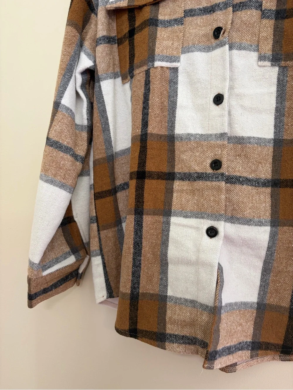 Automet oversized plaid