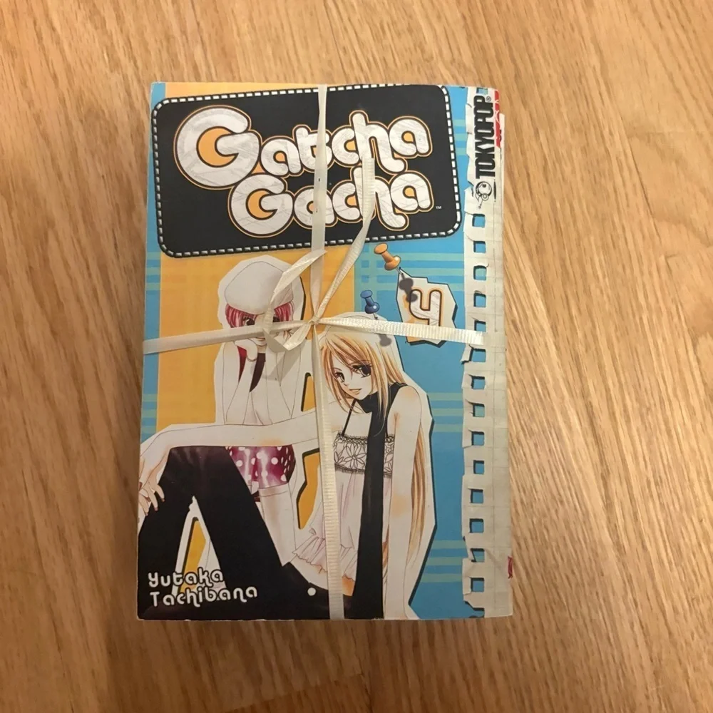 Gatcha Gacha Manga Book Bundle Lot Volume 4-6 Yutaka Tachibana