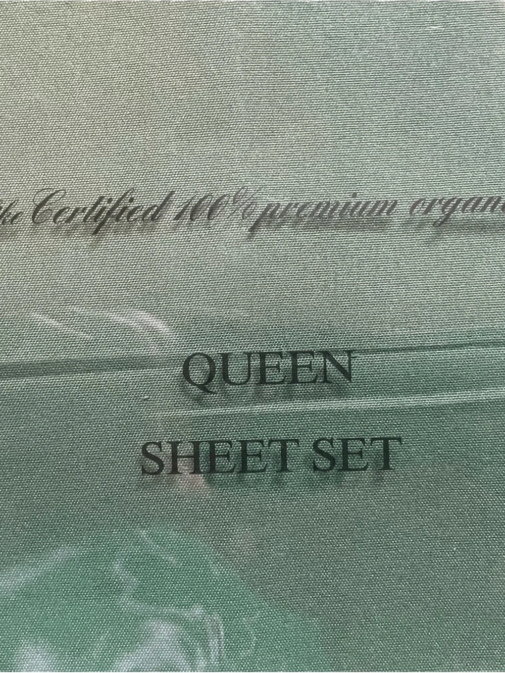 Tree Organic queen sheet