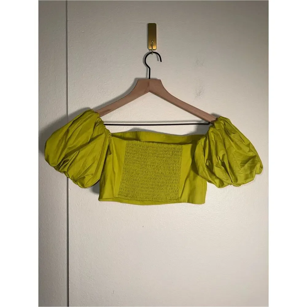 Abercrombie & Fitch bright chartreuse