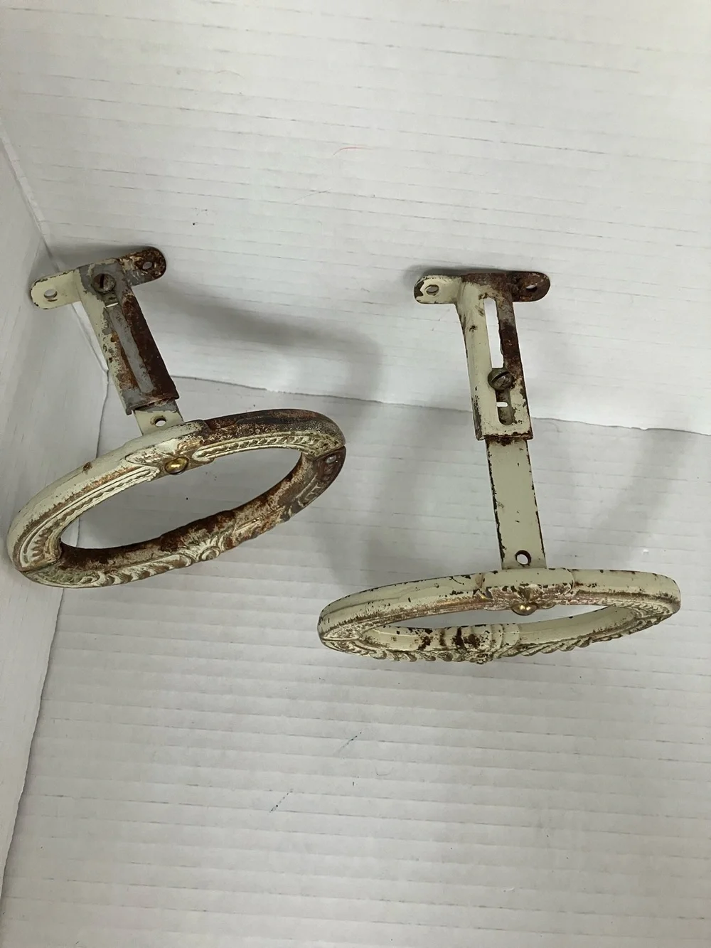 Antique pair ornate