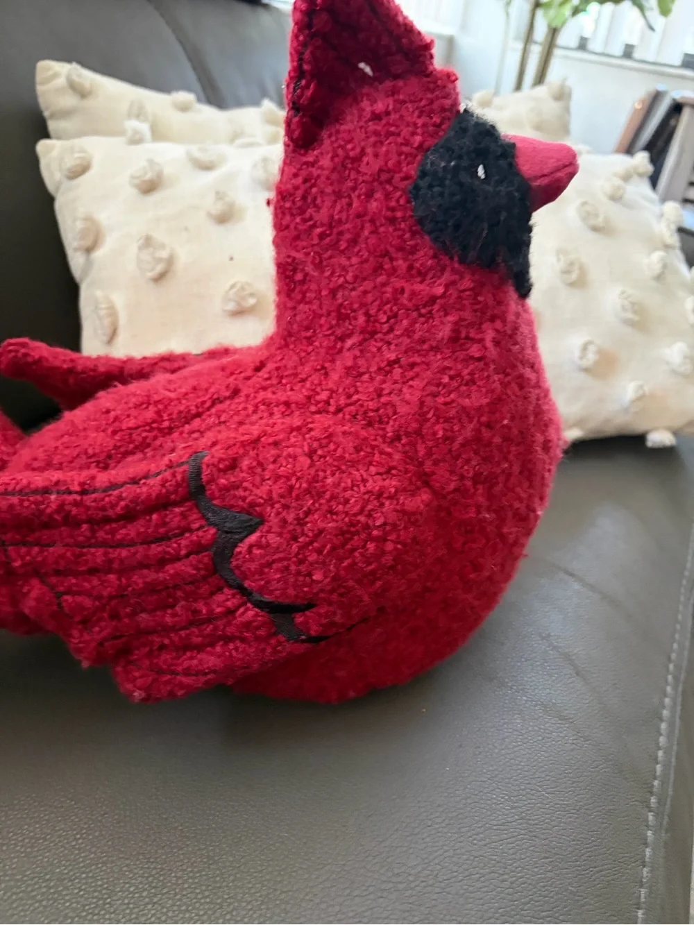Pottery Barn cardinal shaped