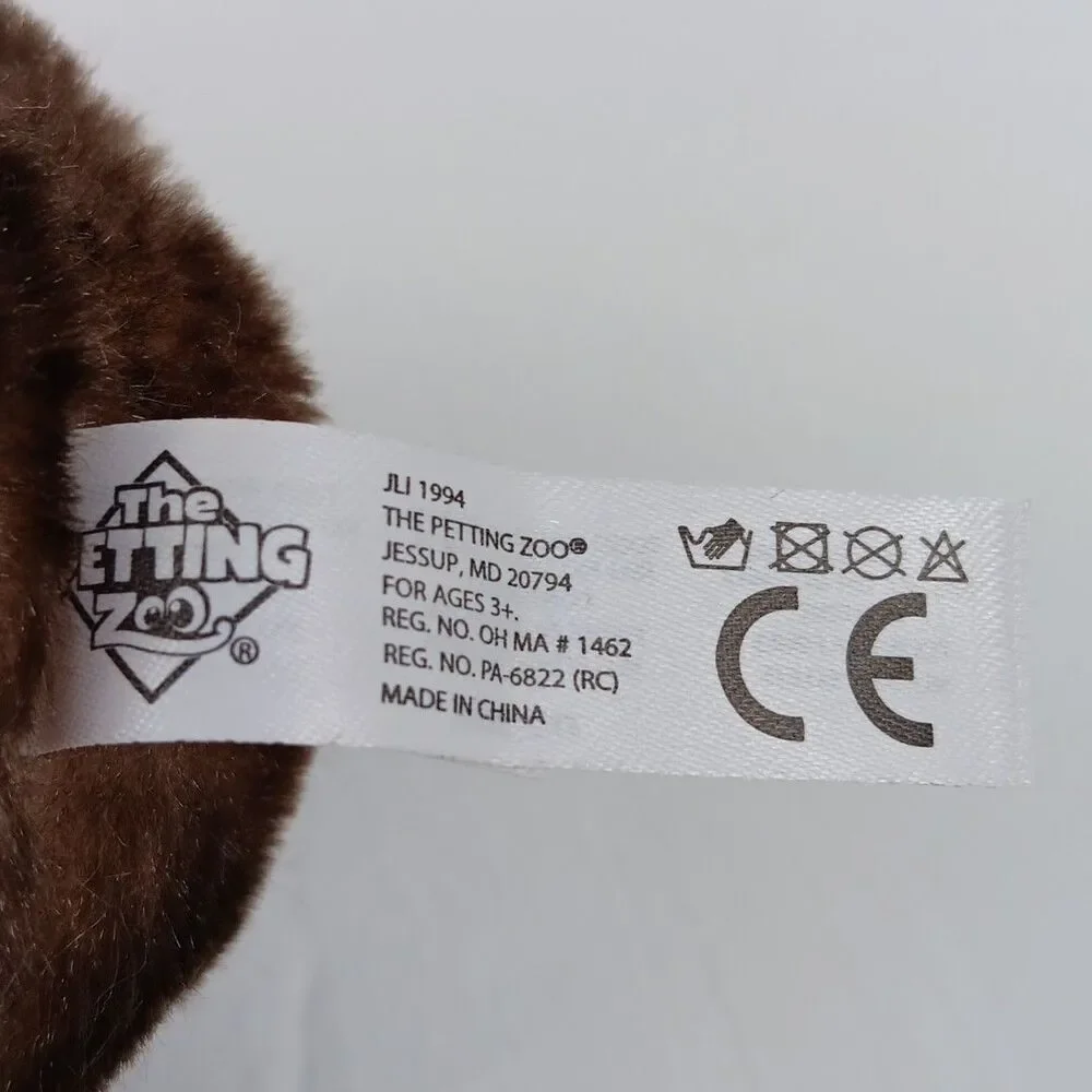 The Petting Zoo Bigfoot Crossing Plush Pikes Peak Colorado Souvenir Toy Stuffed