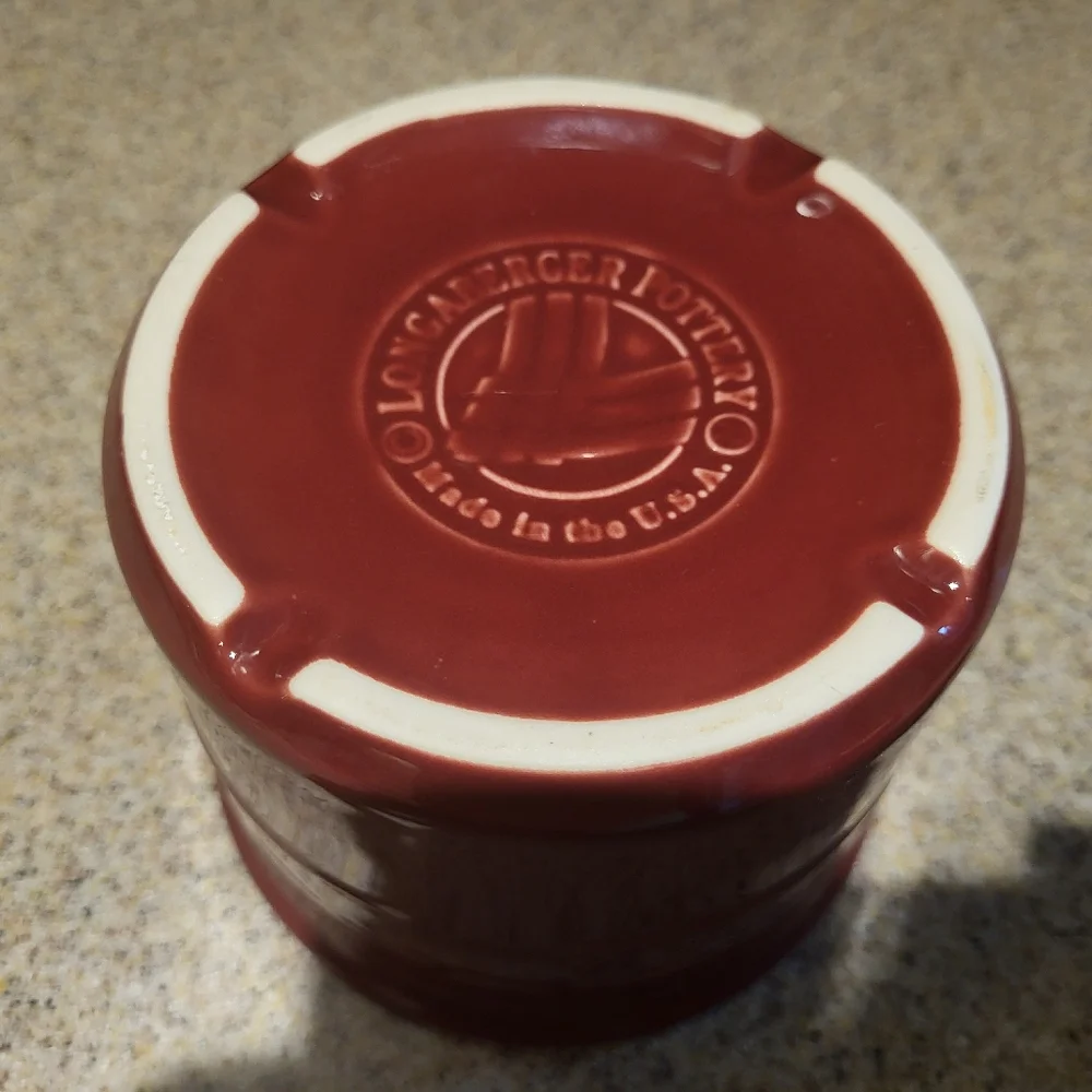 Longaberger pottery woven