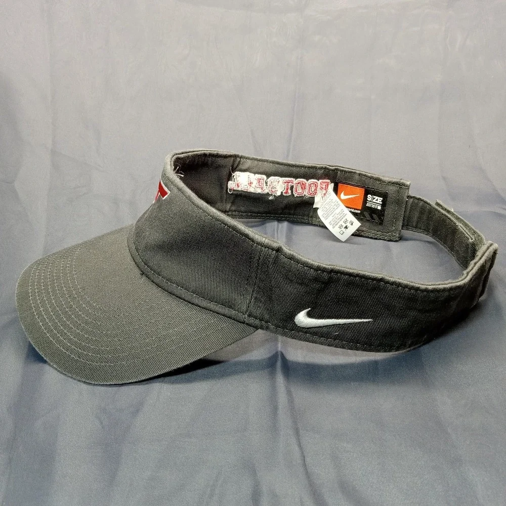 Washington & Jefferson Presidents Visor Hat Cap Strap Back NCAA Football Nike