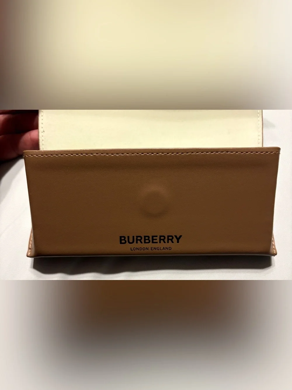 Burberry eyeglass case