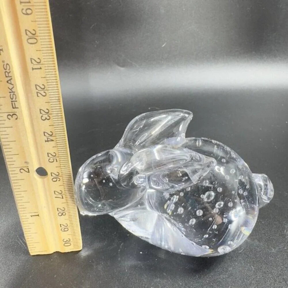 Glass Figure vintage 1980s
