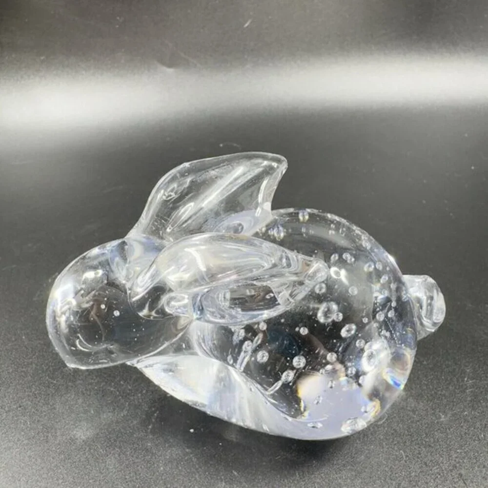 Glass Figure vintage 1980s