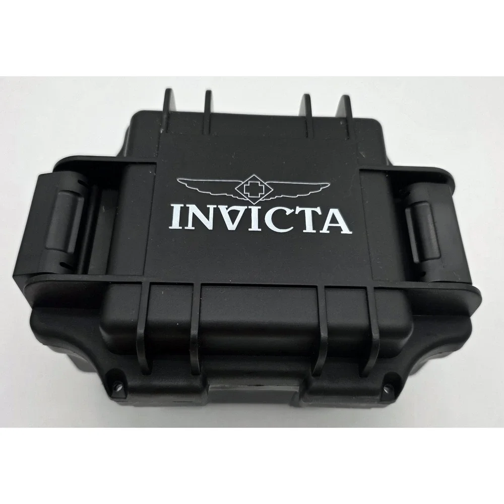 Invicta Watch‎ Single Slot Hard Case Watch Storage Diver Box Black Box Only New
