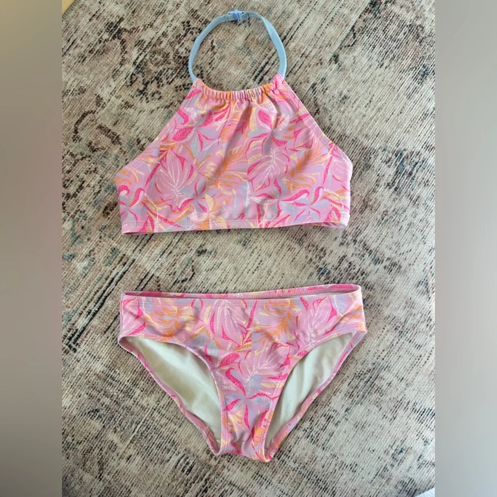 OshKosh B'gosh Pink and Yellow Kids Bikini