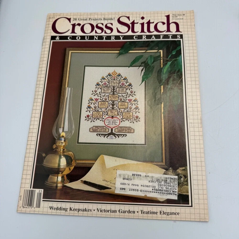 Vintage needlework pattern
