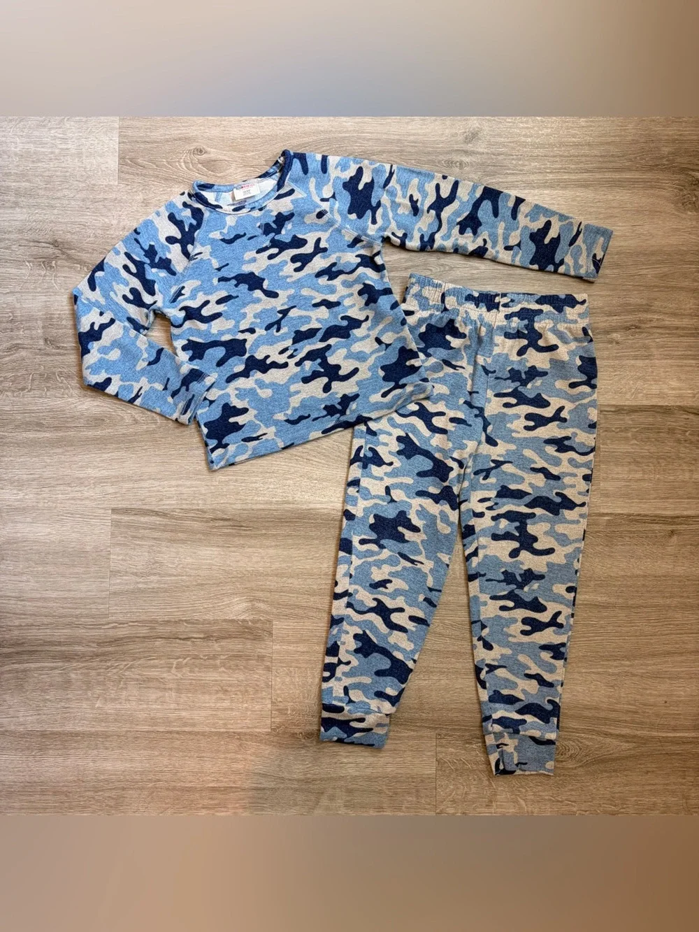 32 Degrees boys camo print pajama set