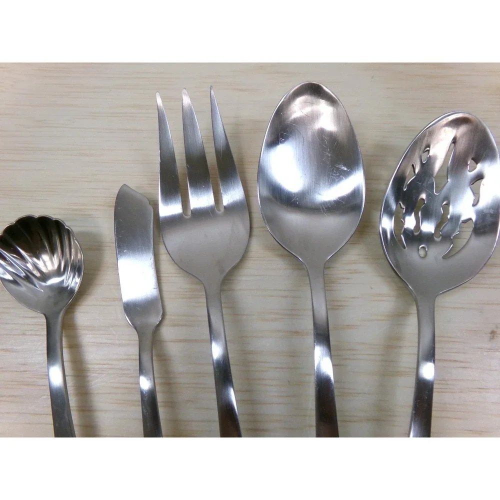 Zwilling J A Henckels Bellasera 18/10 Stainless Serving Pieces Satin Lot of 5