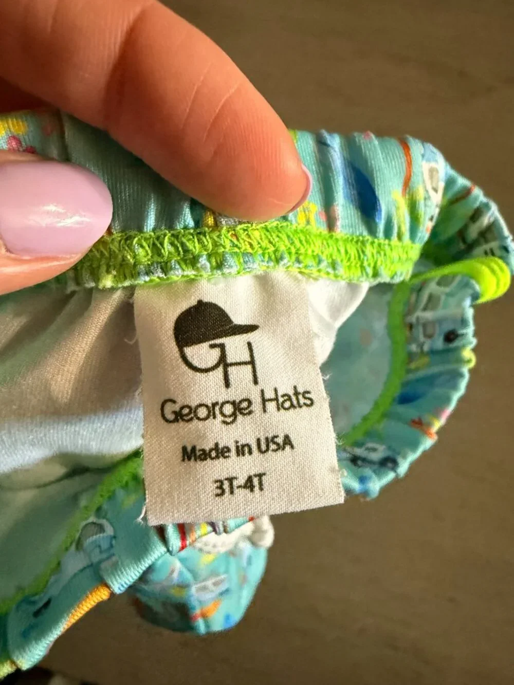 George Hats size 4t