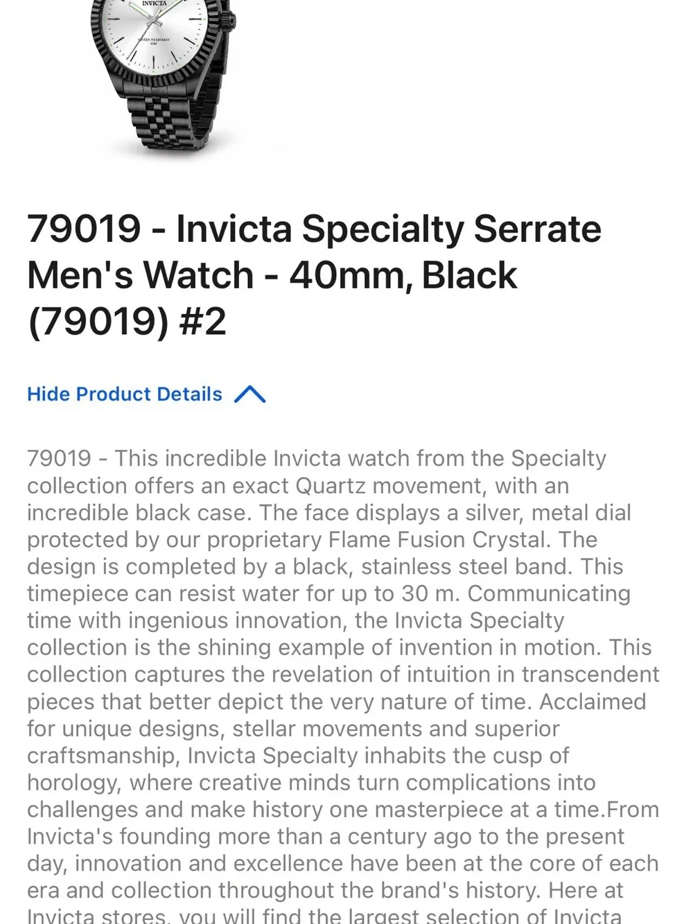 Invicta classic men