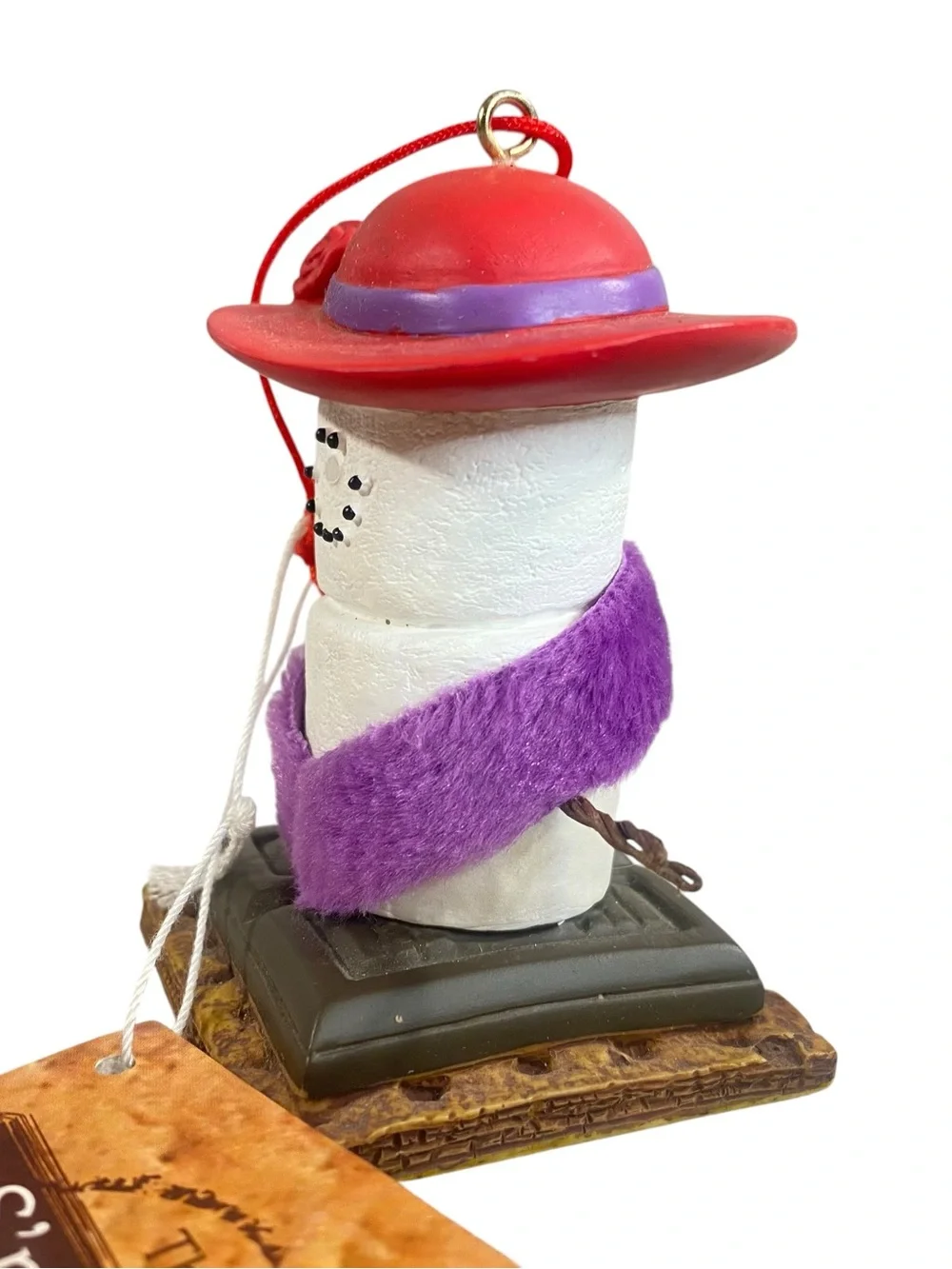 Red Hat Society Holiday Ornament Original S'mores Collection By Midwest NWT