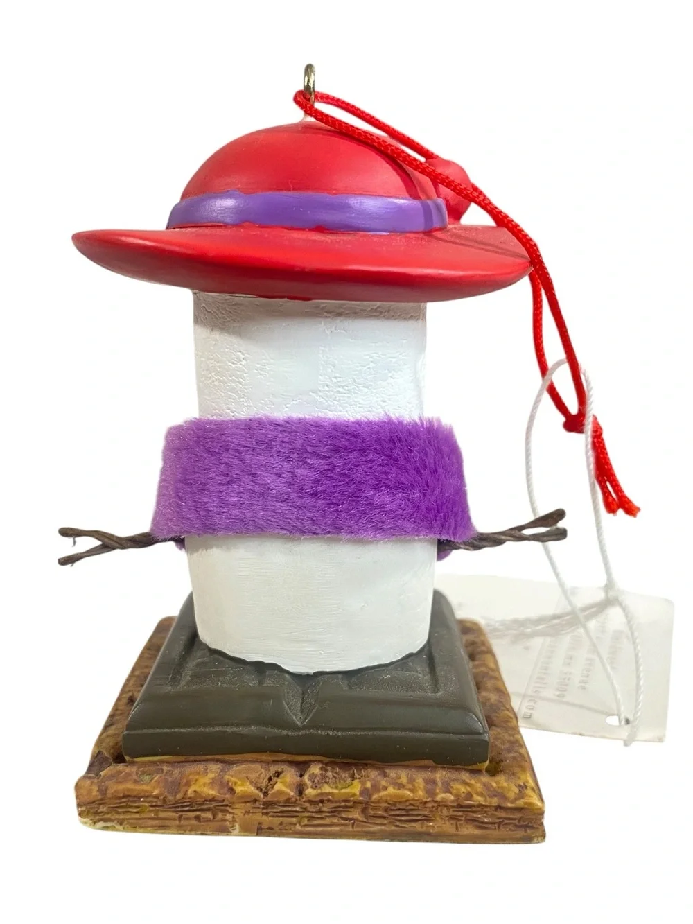 Red Hat Society Holiday Ornament Original S'mores Collection By Midwest NWT