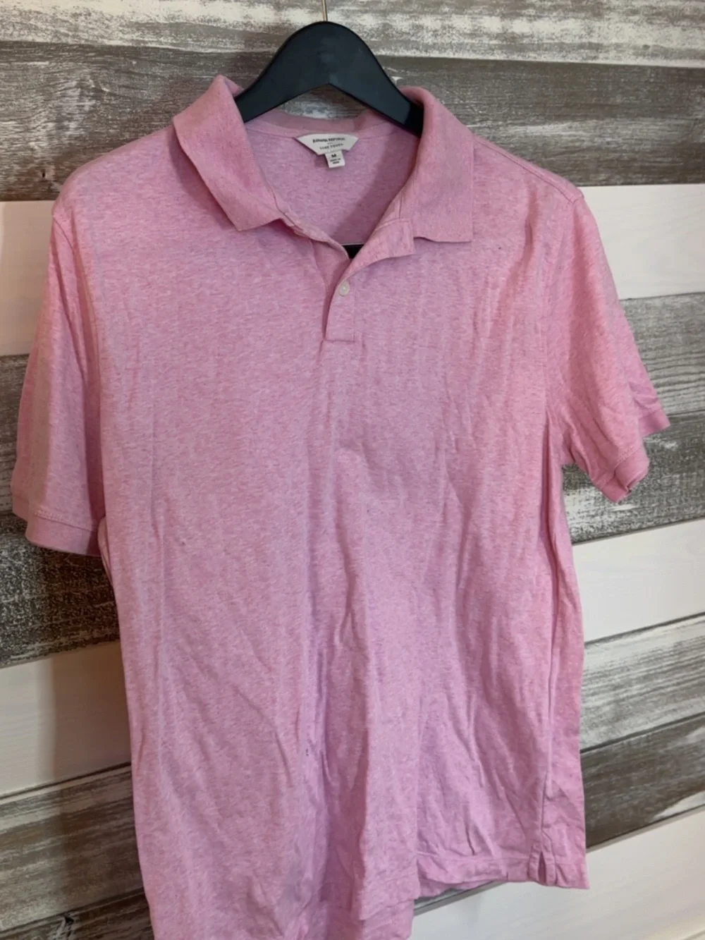 Banana Republic Polo - Medium - Pink