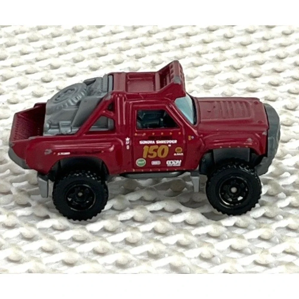 2016 MATCHBOX SONORA SHREDDER‎ #150 RED RACE TRUCK