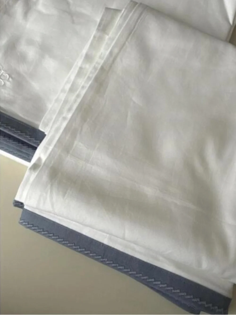 Boll & Branch Signature Organic Cotton Hemmed Sheet Set, King new with tags $300