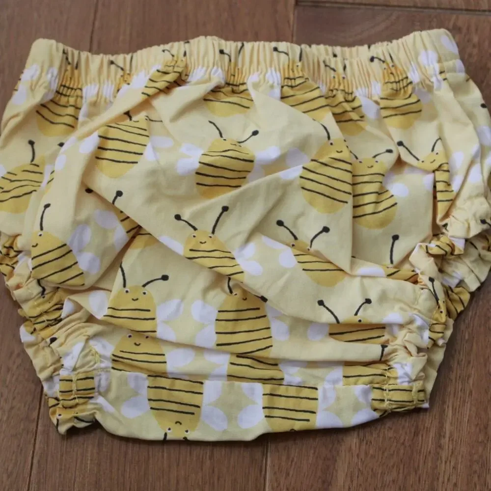 Pottery Barn‎ Kids Swim Bottoms Diaper Cover Bumble Bee 3-6 month