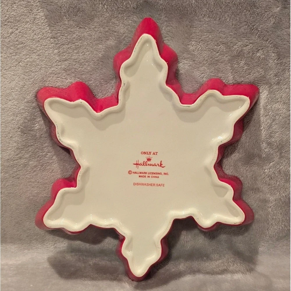 Hallmark snowflake shaped