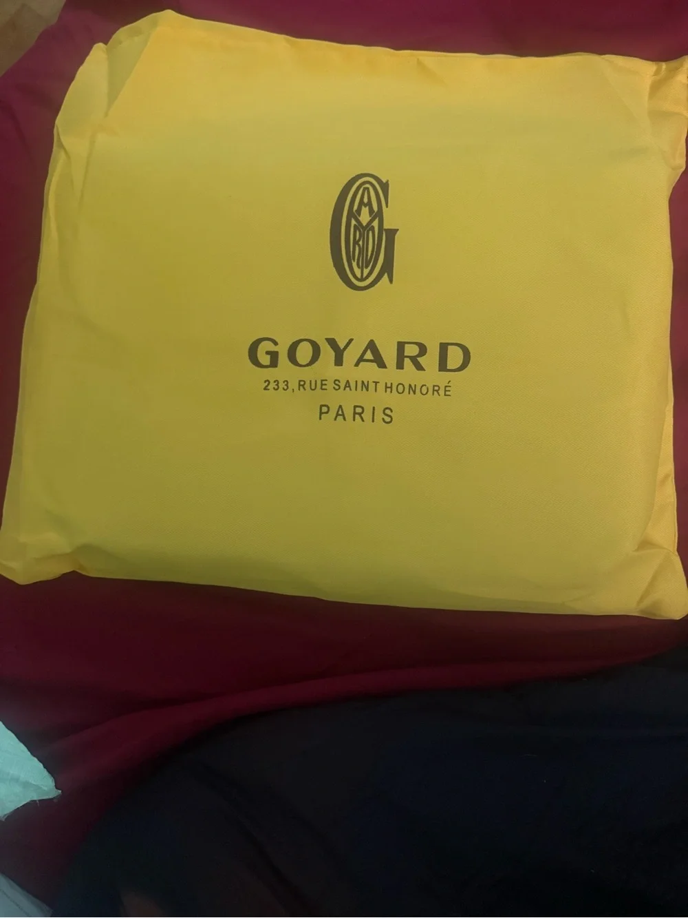 Goyard protective dust