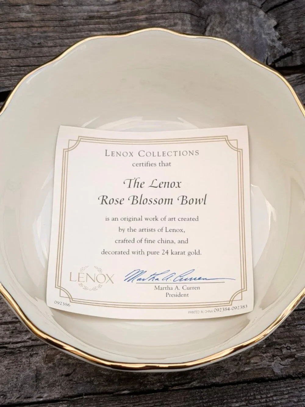 Lenox vintage new