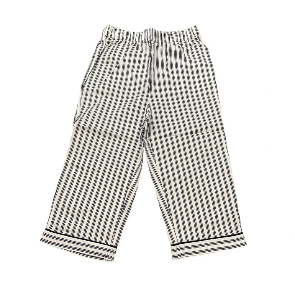 Petite Plume Kids' Ticking Stripe Pajama Set Navy French Size 3 New