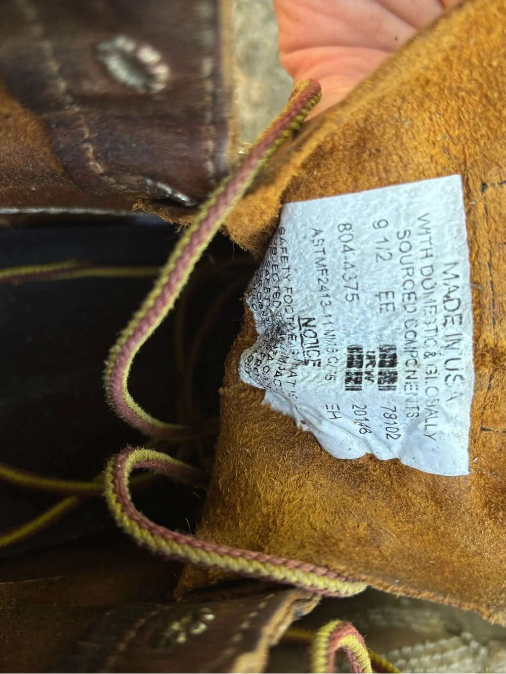 Men's Thorogood Steel Toe Boots
