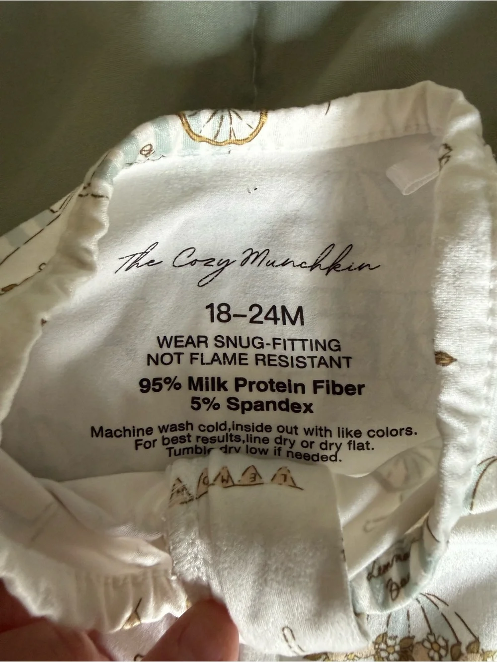 The cozy munchkin soft white