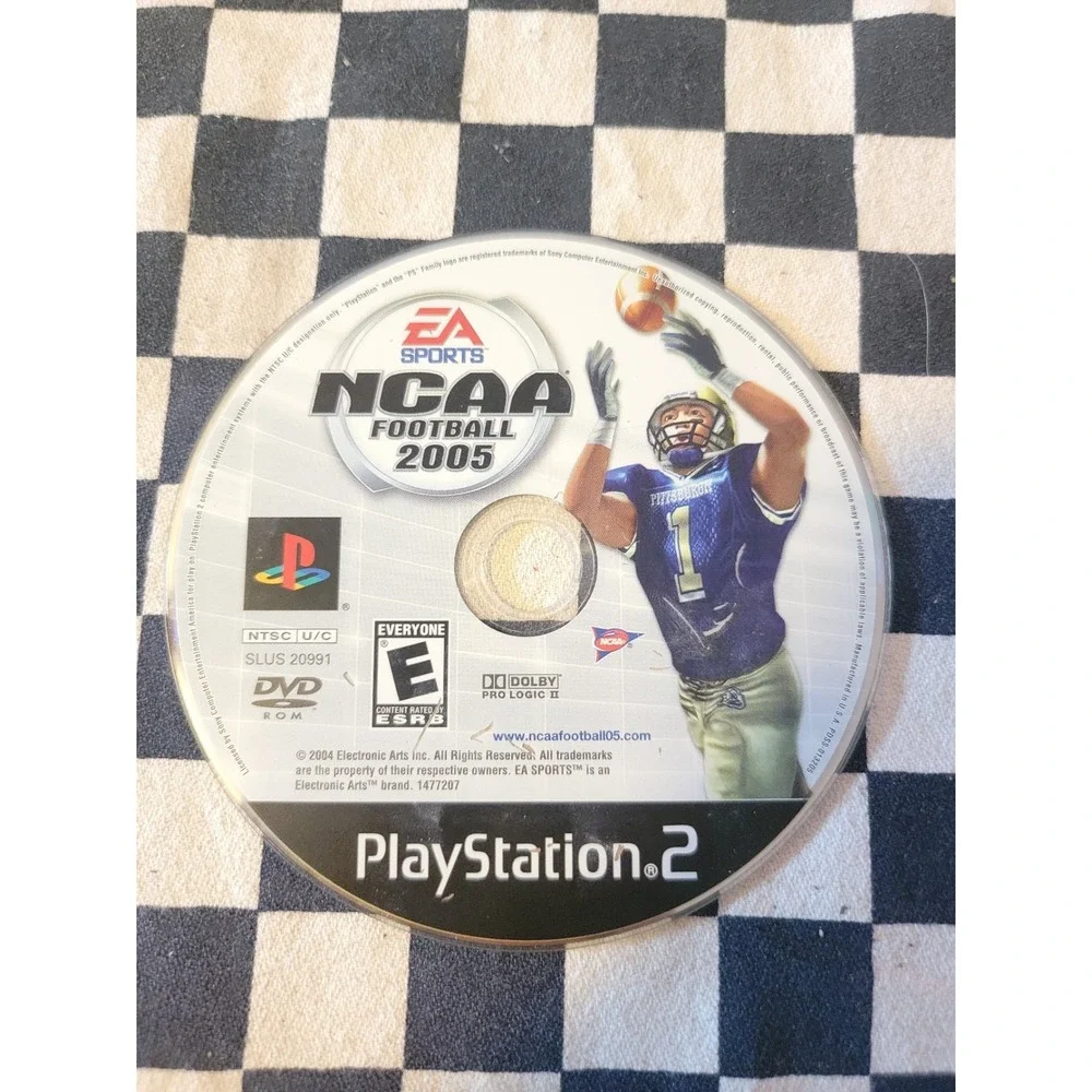 NCAA Football 2005 PS2 PlayStation 2 Game Disc Only Tested Working