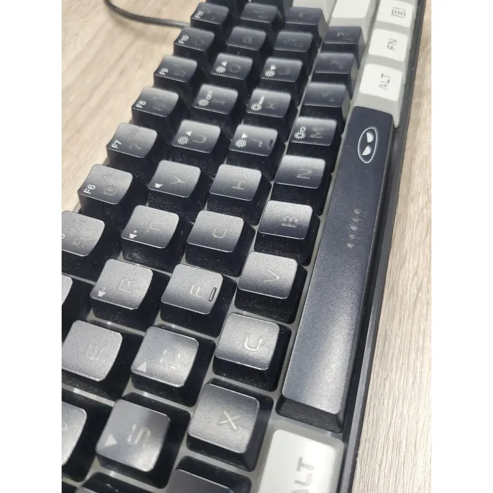 MageGee TS91 Mini 60% Wired One Handed Gaming Keyboard, RGB Backlit, Black