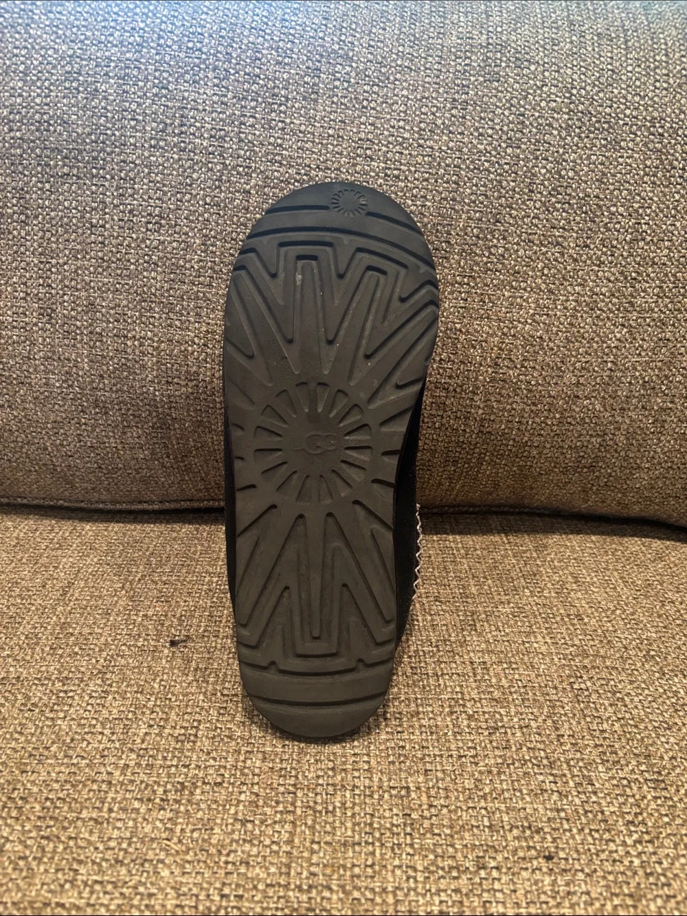 UGG black suede