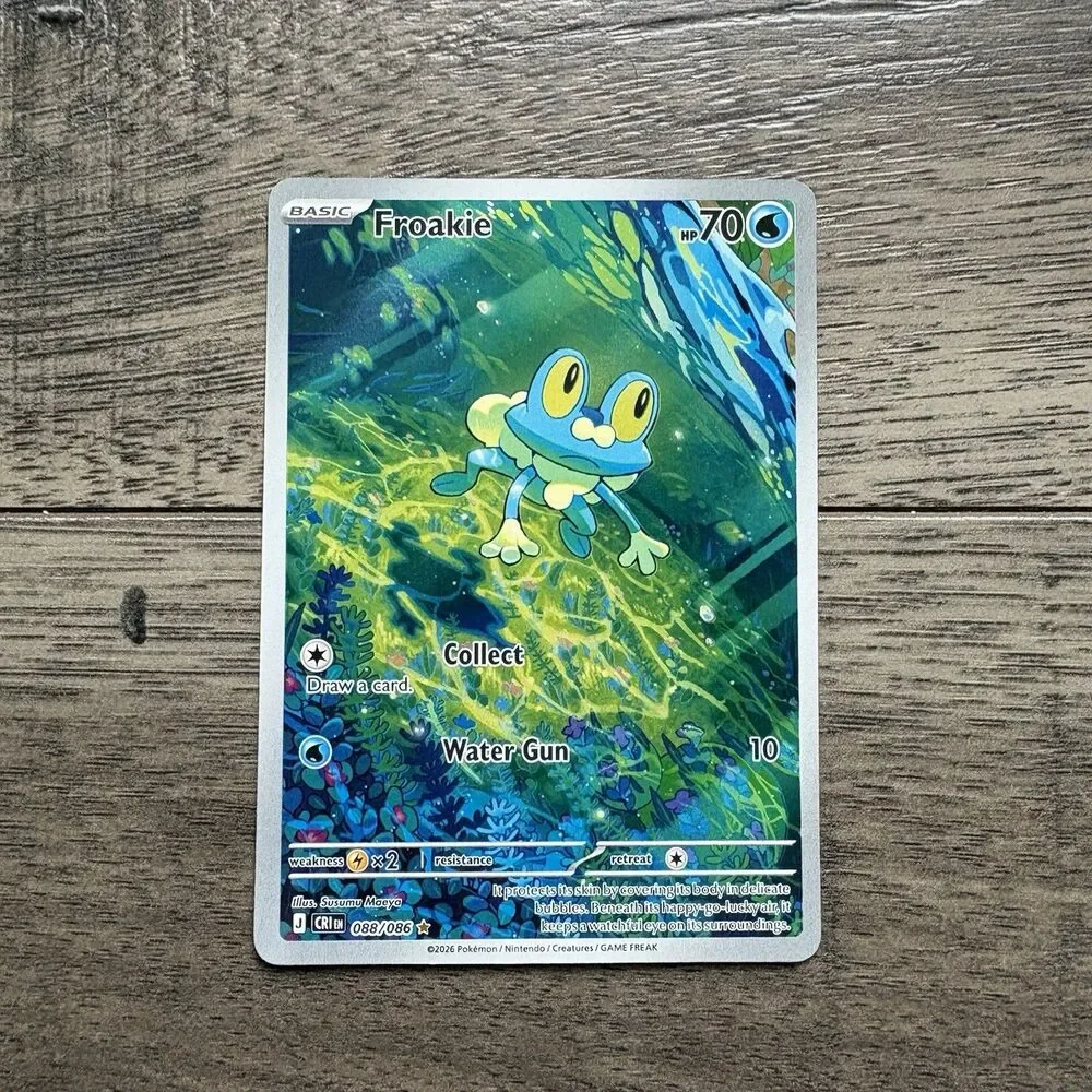 Froakie 088/086 Me04: Chaos Rising Holo