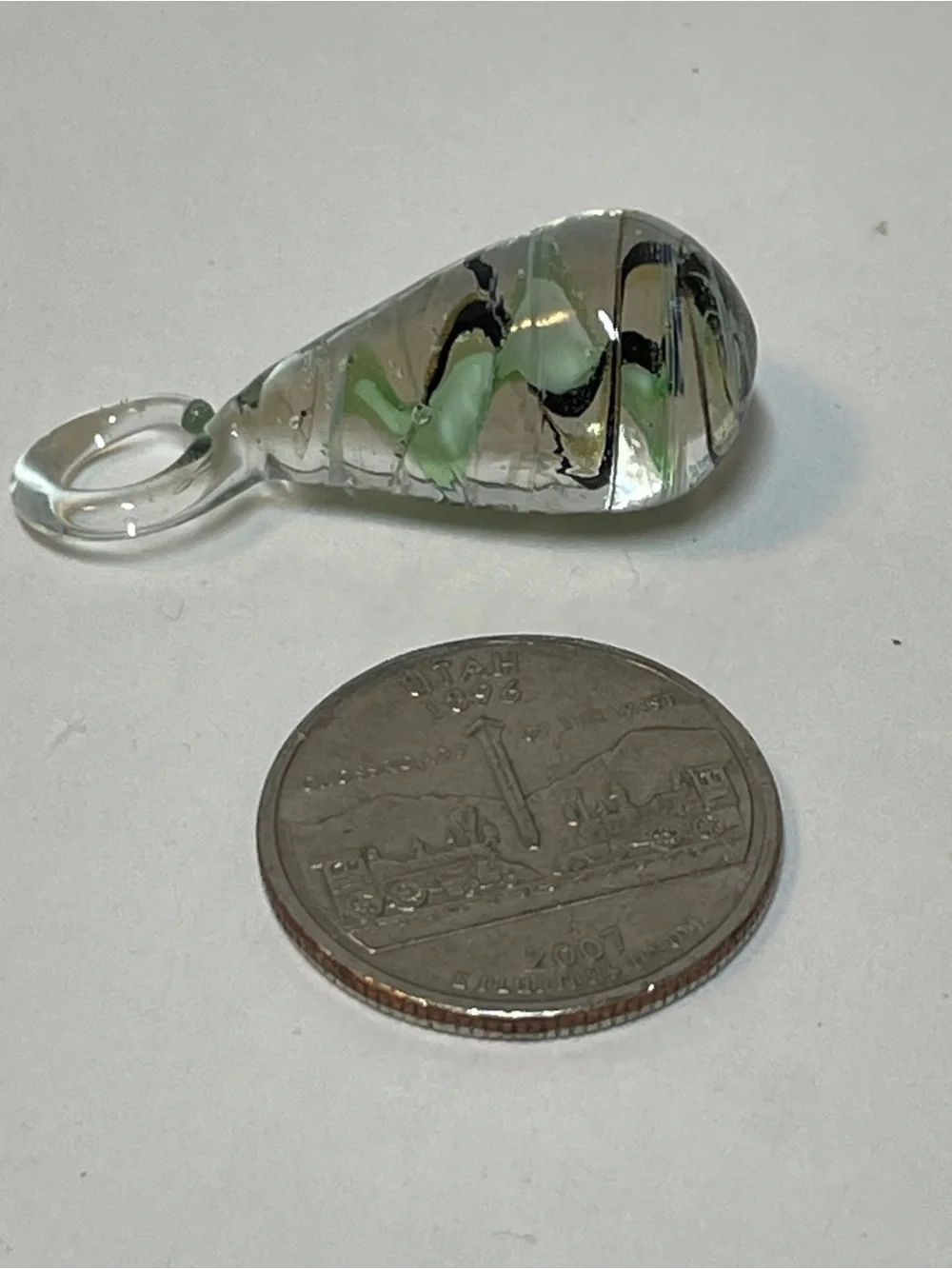 Artisan Crafted this teardrop