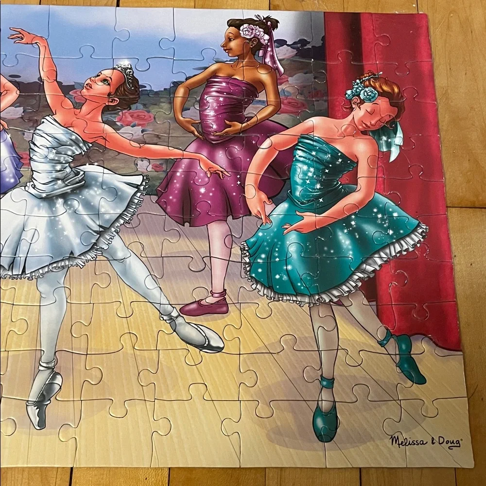 Melissa & Doug “Ballet Recital” 100 Piece Jigsaw Puzzle