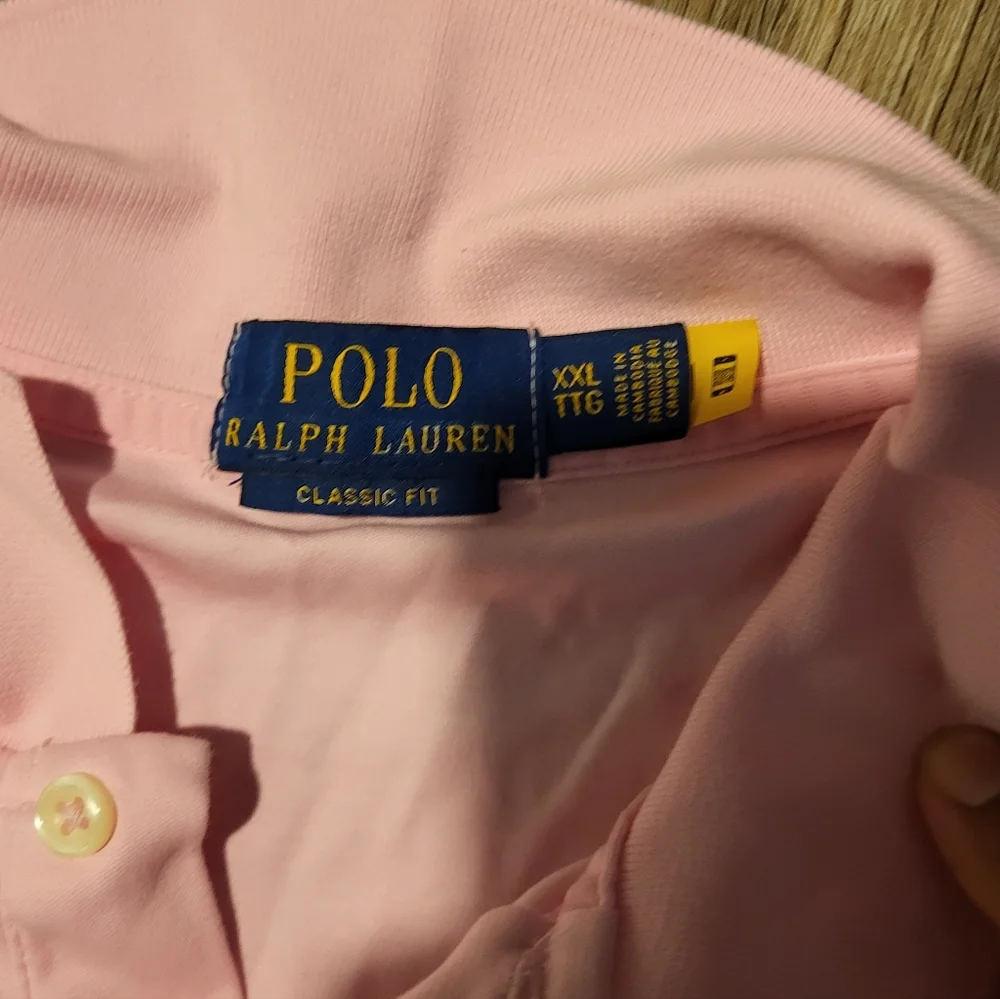 Ralph Lauren Light Pink Polo Shirt