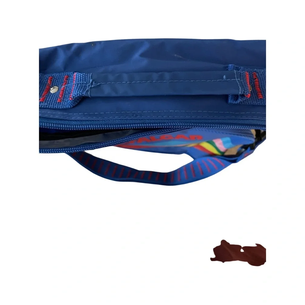 Vintage 80’s Trafalgar Rainbow Travel Bag: Retro Fashion Tote: PRIDE: Unisex
