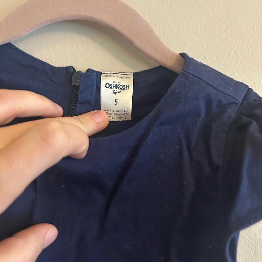 OshKosh Bgosh •navy dress