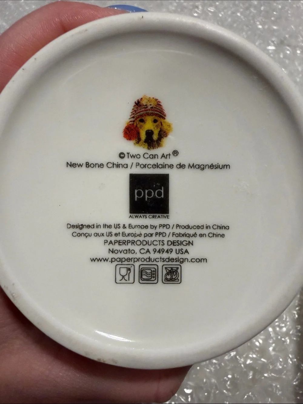 PPD white ceramic