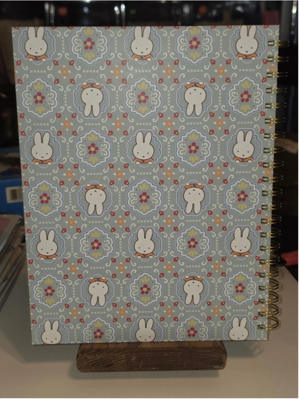 NB-2482 Licensed Miffy Spiral Notebook Hardback 160 pages