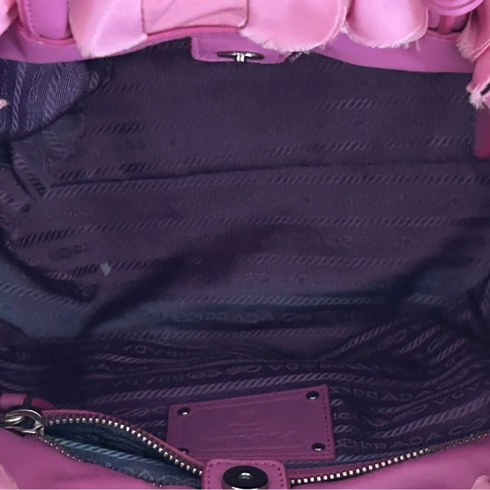 Prada soft ruffled