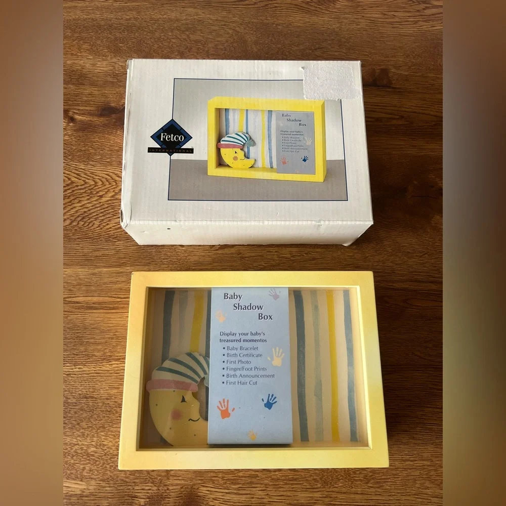 Fetco Baby Moon Shadow Box New in Box